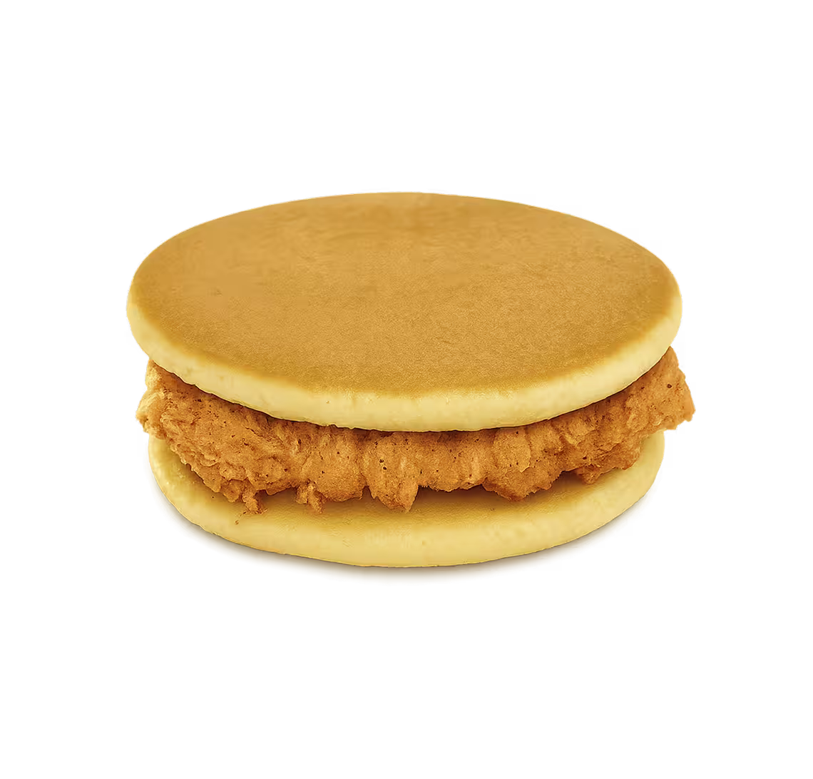 Skinny Butcher Crazy Crispy® Chicken & Pancake Sandwich Prepared