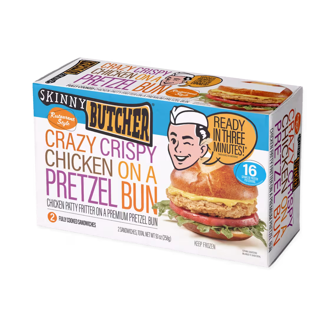 Crazy Crispy® Chicken on Pretzel Sandwiches