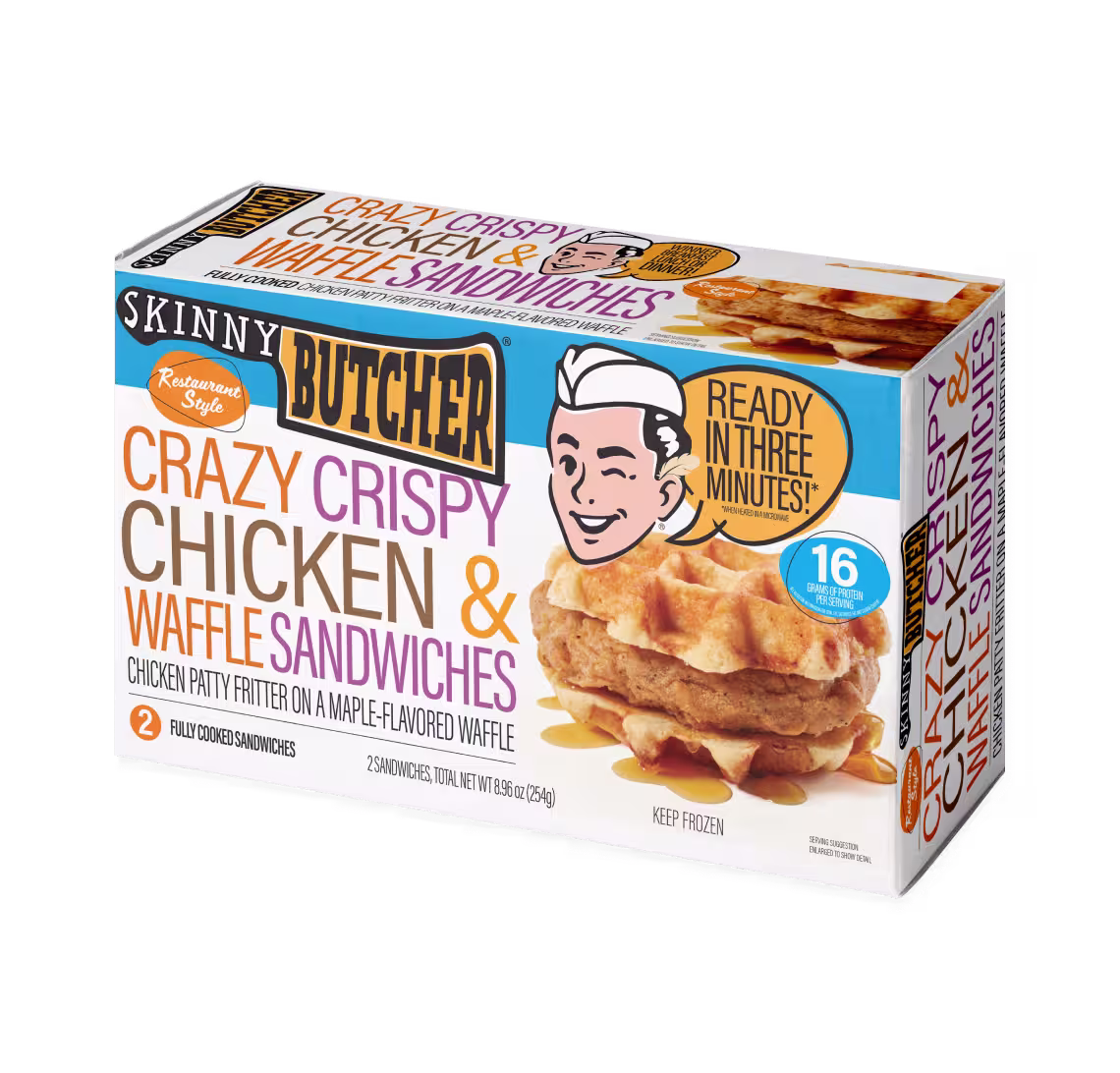 Crazy Crispy® Chicken & Waffle Sandwiches