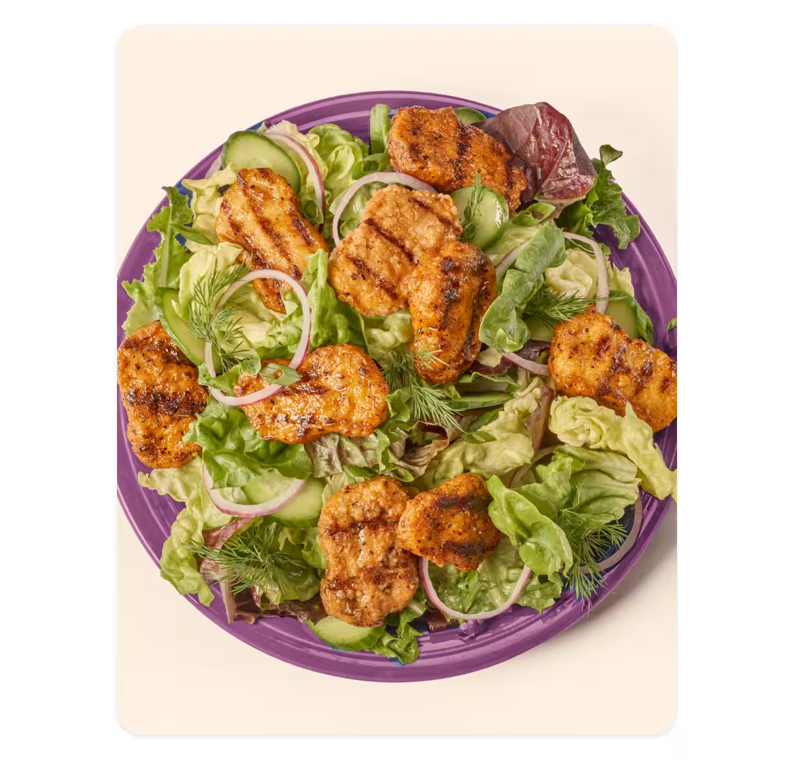 Skinny Butcher Crazy Grilled™ Chicken Nuggets Prepared